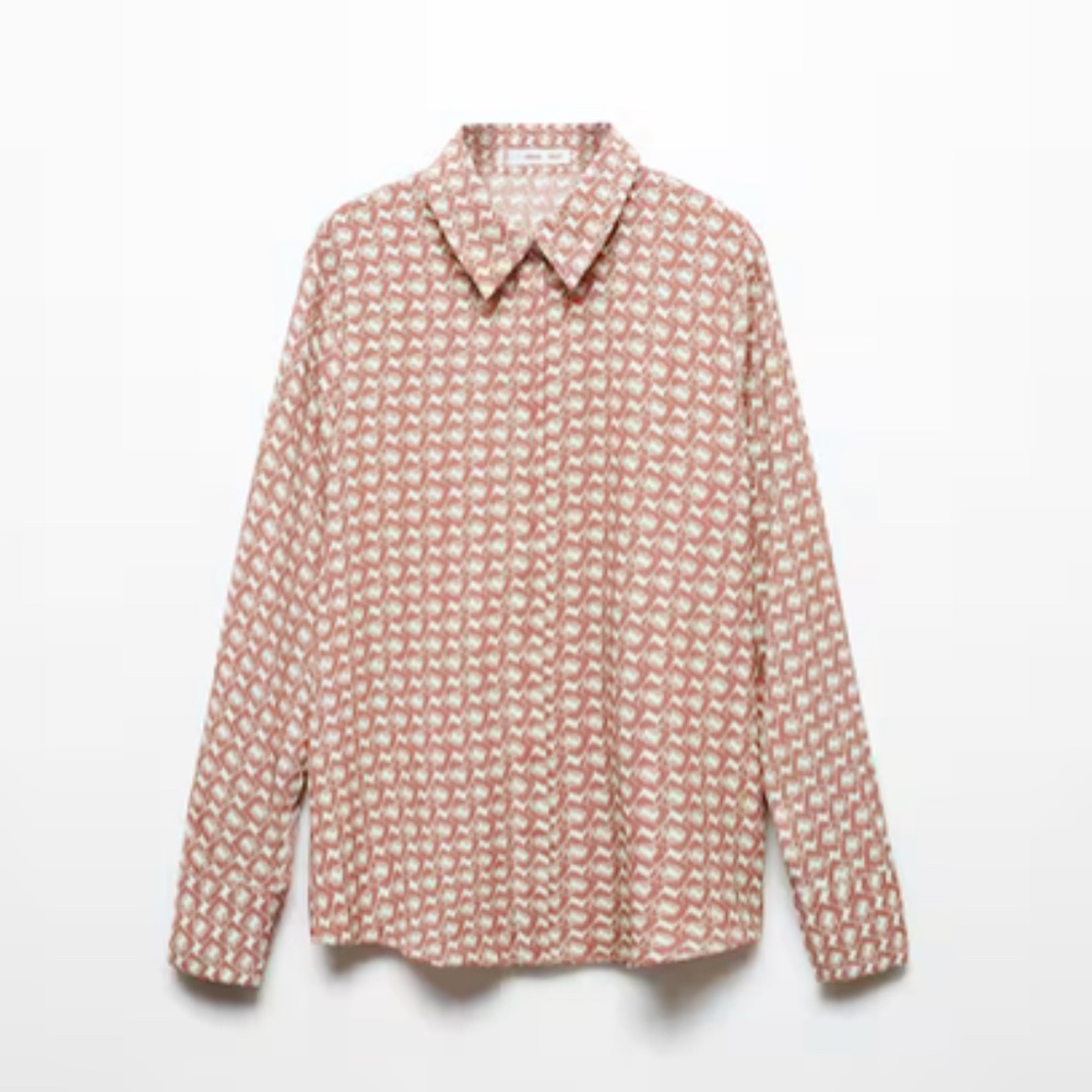 Mango Flowy Shirt